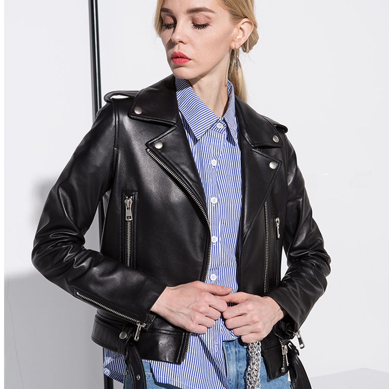 Leather Women's jacket