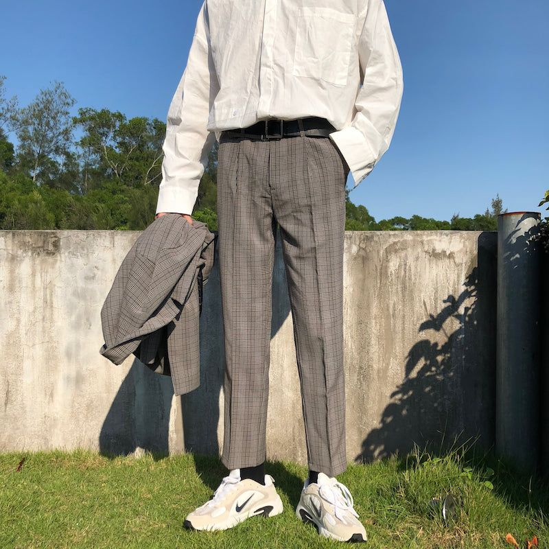 Anzug Herren JVolle Taschen Cargosack Herbst Einreihig Locker Freizeitanzug Anzug