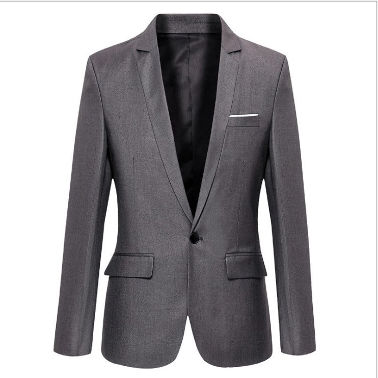 Men'S Casual Western Style Small Suit Jacket Korean Style Trend