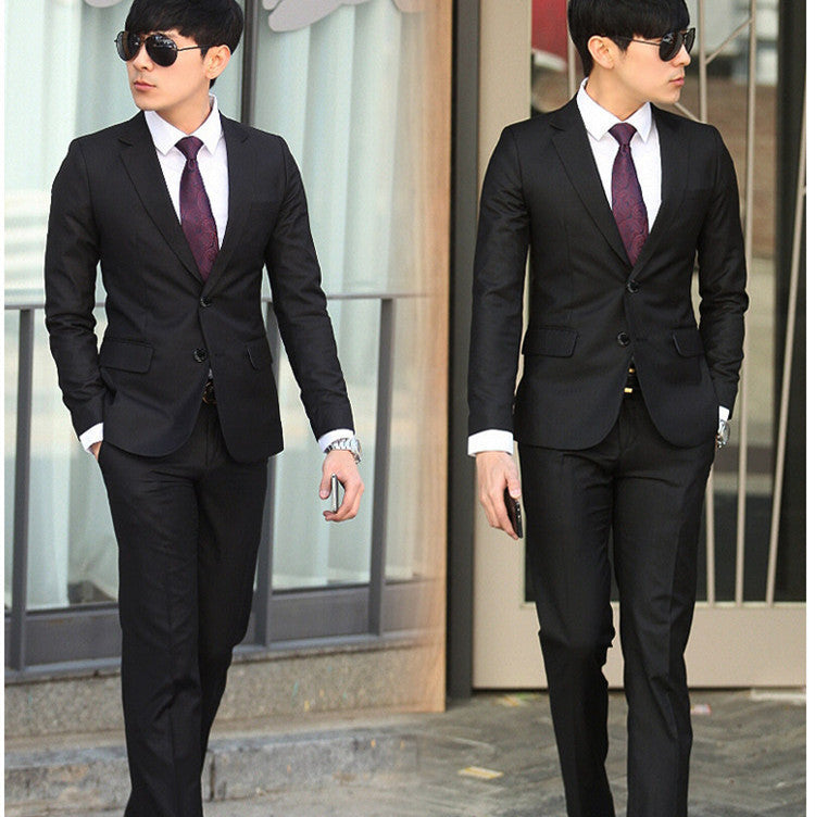 Four-piece Suit Men's Slim Business Suit