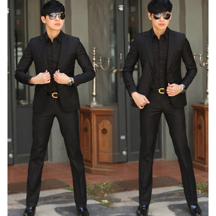 Four-piece Suit Men's Slim Business Suit