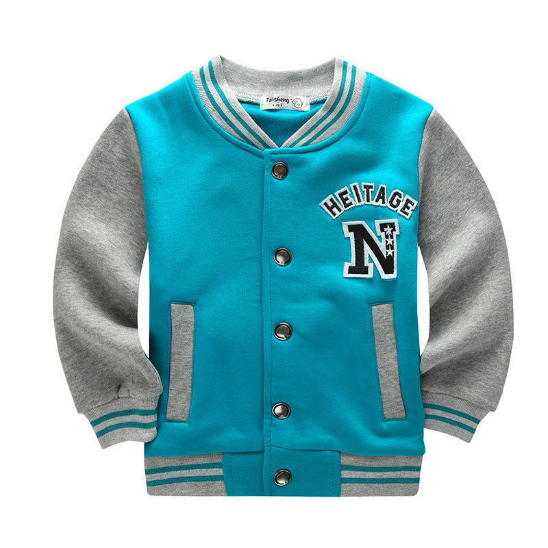 Baseballuniform im College-Stil, trendige Strickjacke im koreanischen Stil