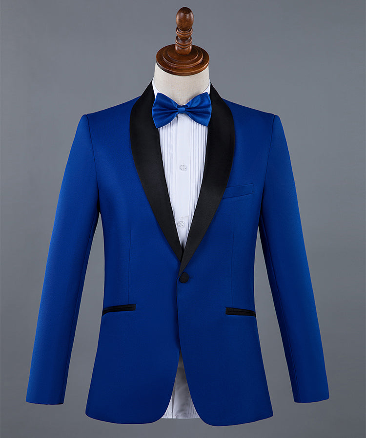 Men'S New Personality single-breasted button Suit