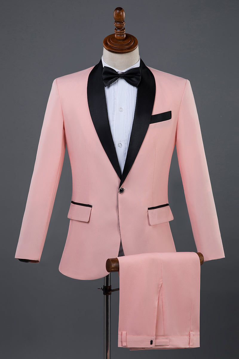 Men'S New Personality single-breasted button Suit