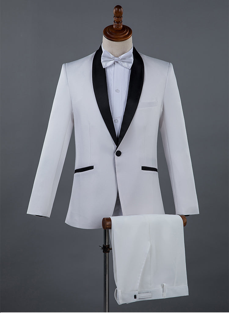 Men'S New Personality single-breasted button Suit