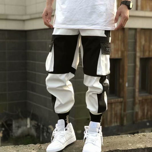 Overalls, Hip Hop Trousers, Loose-fitting Trousers, Street Trend Pants