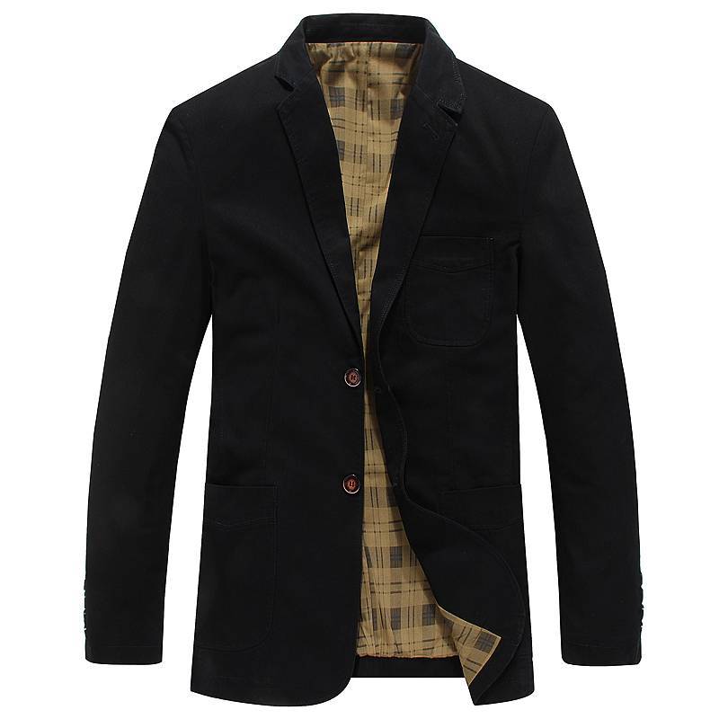 Men'S Suit Collar Jacket Business Casual Jacket Jacket