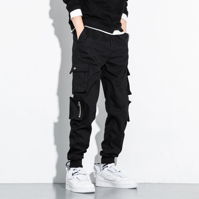 Winter Overalls Men's Loose-Fitting Pants