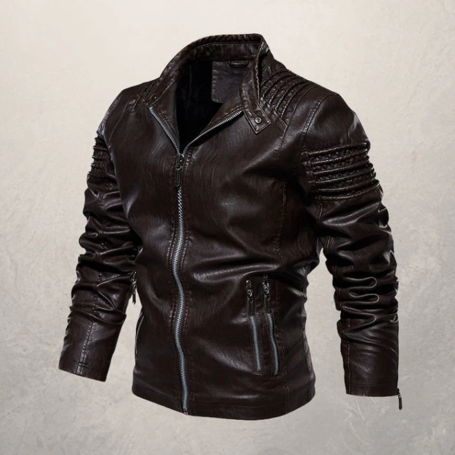 Men's leather clothing