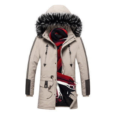 Warme Winterjacke