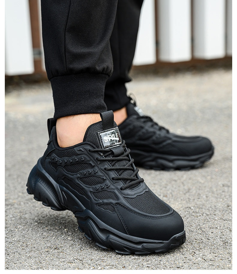 Anti-smashing And Anti-penetration Safety Shoes EVA Outsole Lightweight And Wear-resistant Safety Shoes