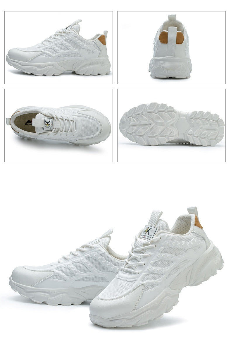 Anti-smashing And Anti-penetration Safety Shoes EVA Outsole Lightweight And Wear-resistant Safety Shoes