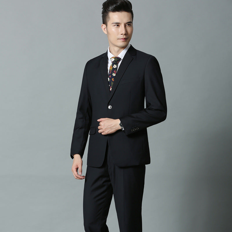 Business suit slim men