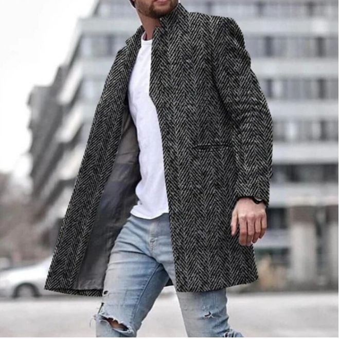 Windjacke mit Kragen