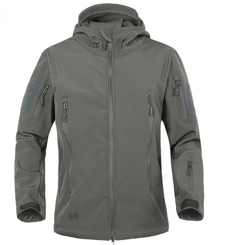 Waterproof soft shell jacket