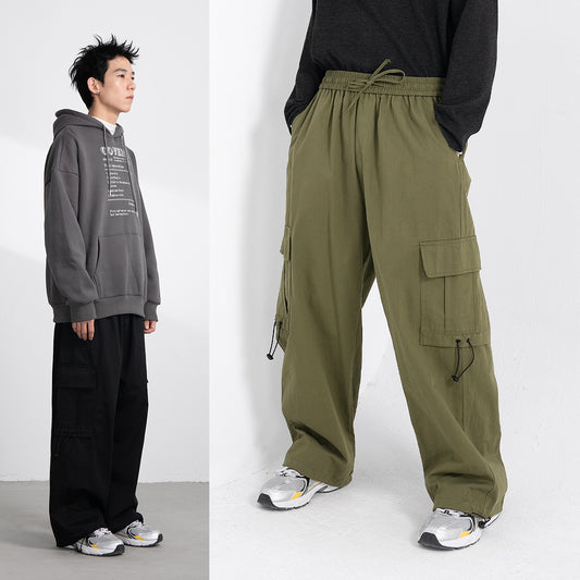 Street Large Pocket Overalls Are Versatile Straight And Loose