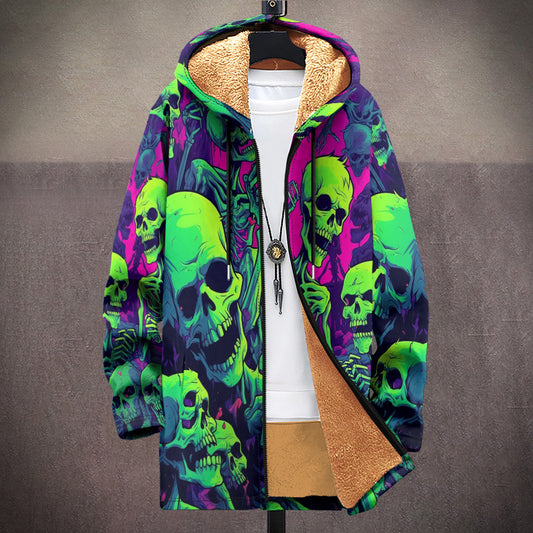 New Zipper Hooded Cardigan Cotton-padded Jacket