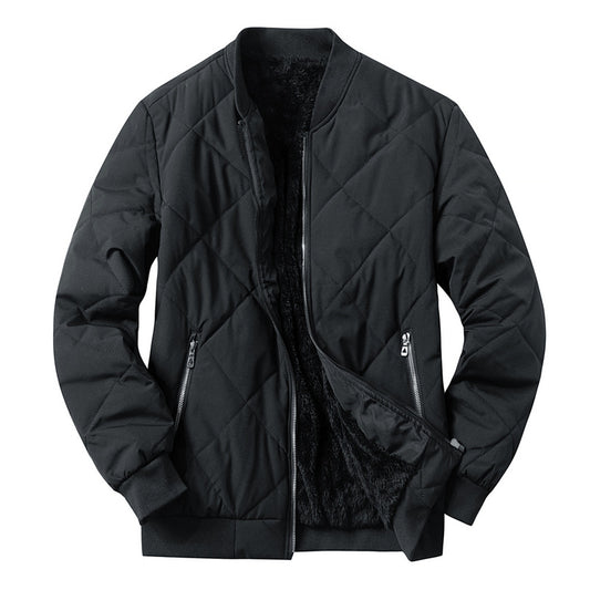 Men's Cotton-padded Jacket With Velvet Padded Jacket