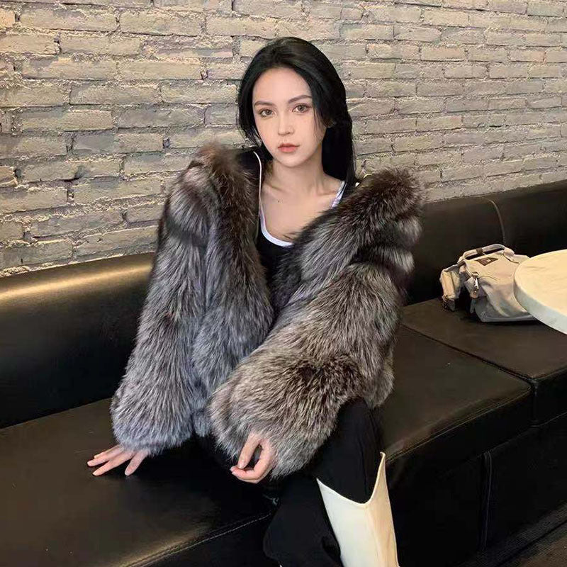 Women's New Korean Fur Coat