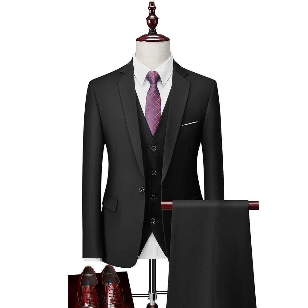 Business Casual Men's Slim Suit