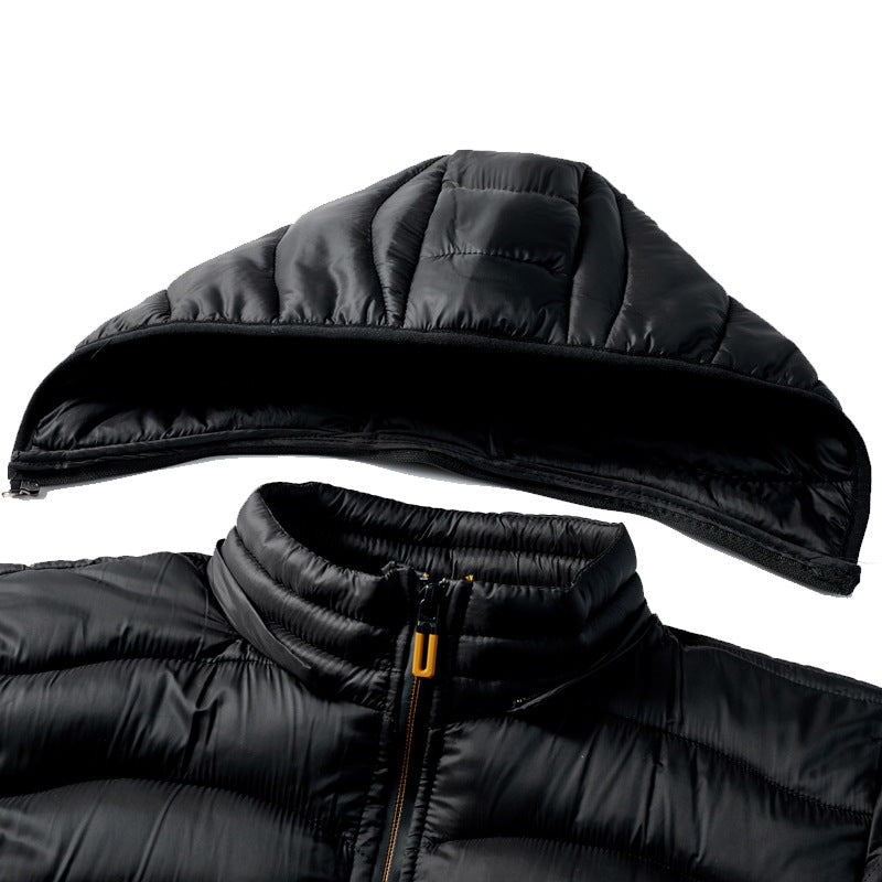 New Autumn And Winter Hooded Jacket Men