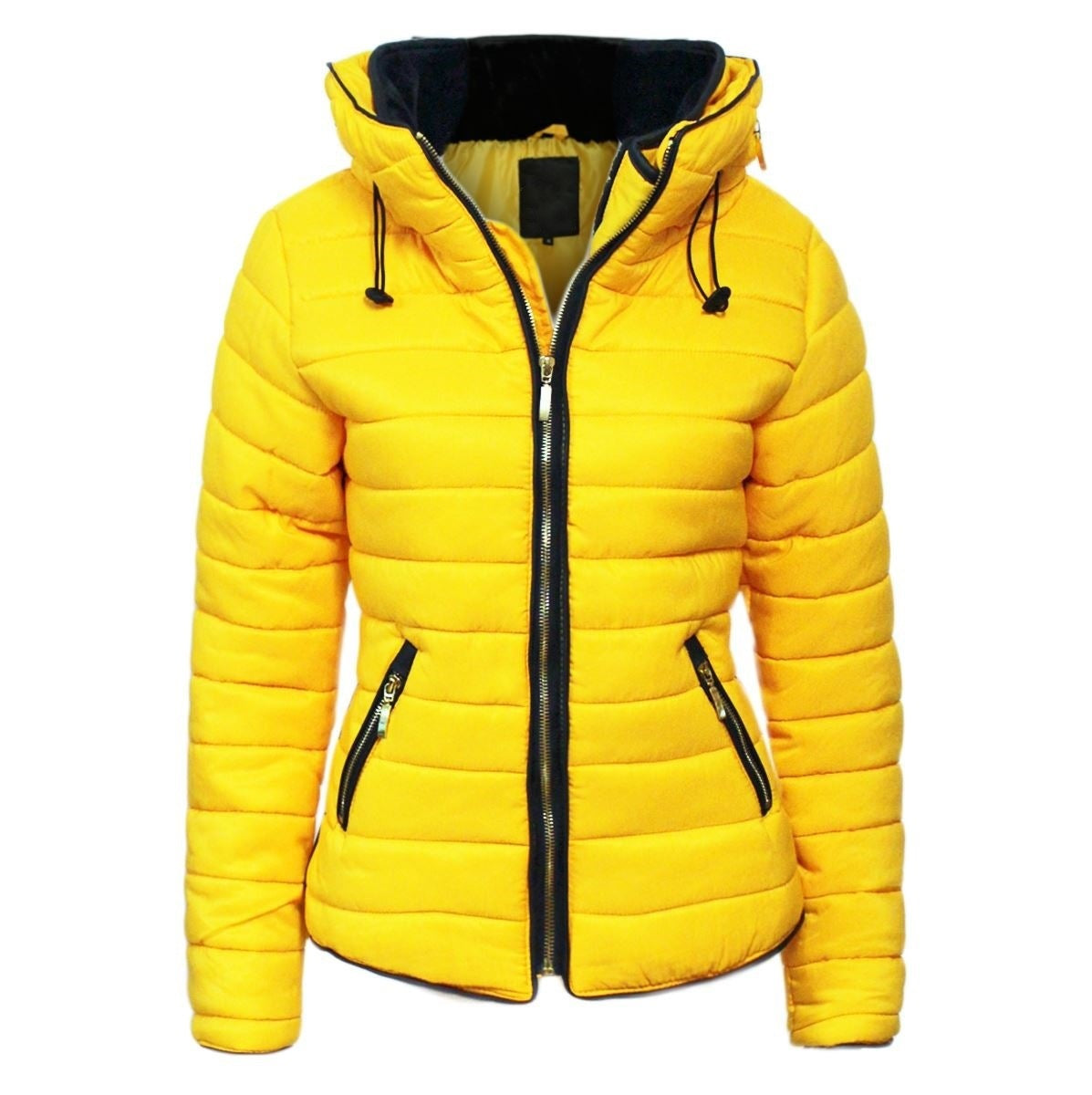 Thickened warm cotton padded jacket for women