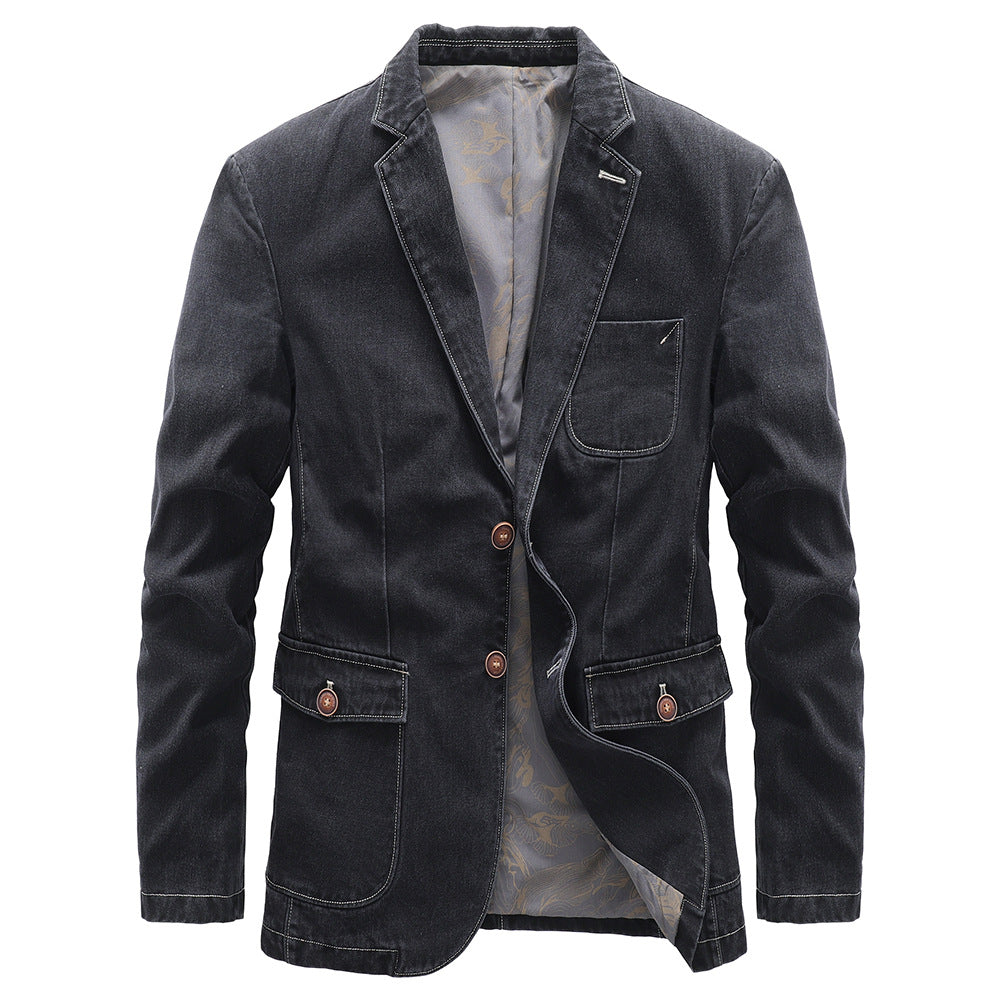 Young And Middle Aged Men's Slim Fit Jacket