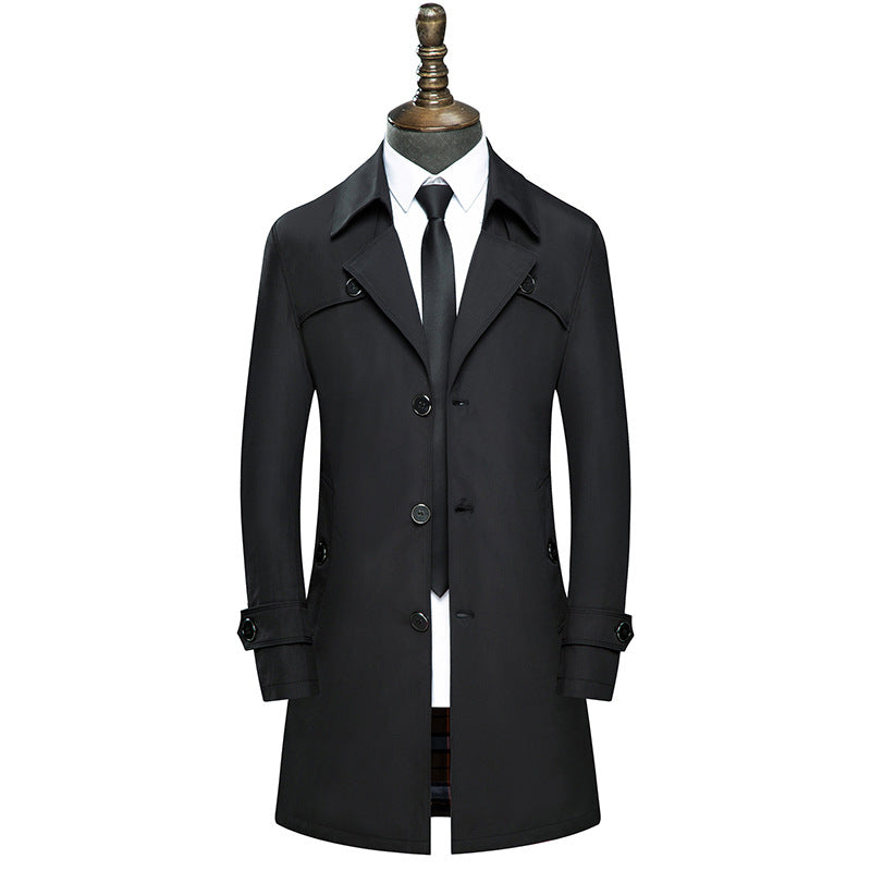 Slim trench coat