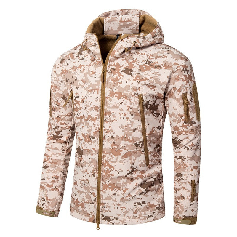 Warm And Cold Camouflage Tactical Jacket