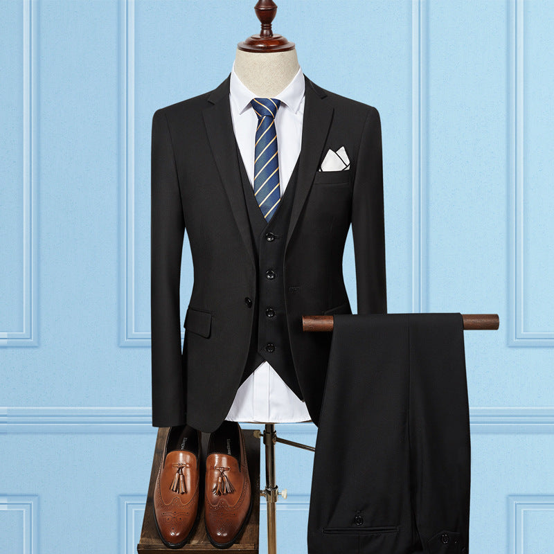 Slim wedding suit groom dress professional wear