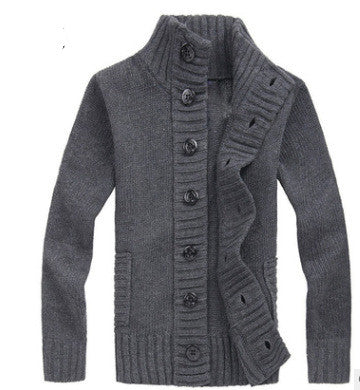 Men's sweaters for autumn and winter new cardigan sweaters