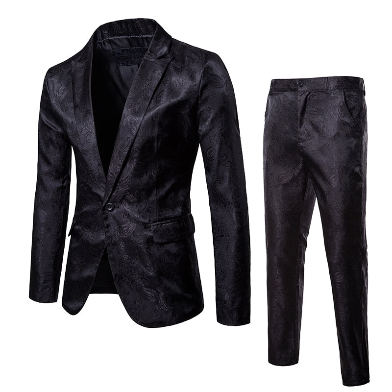 Slim men's suit