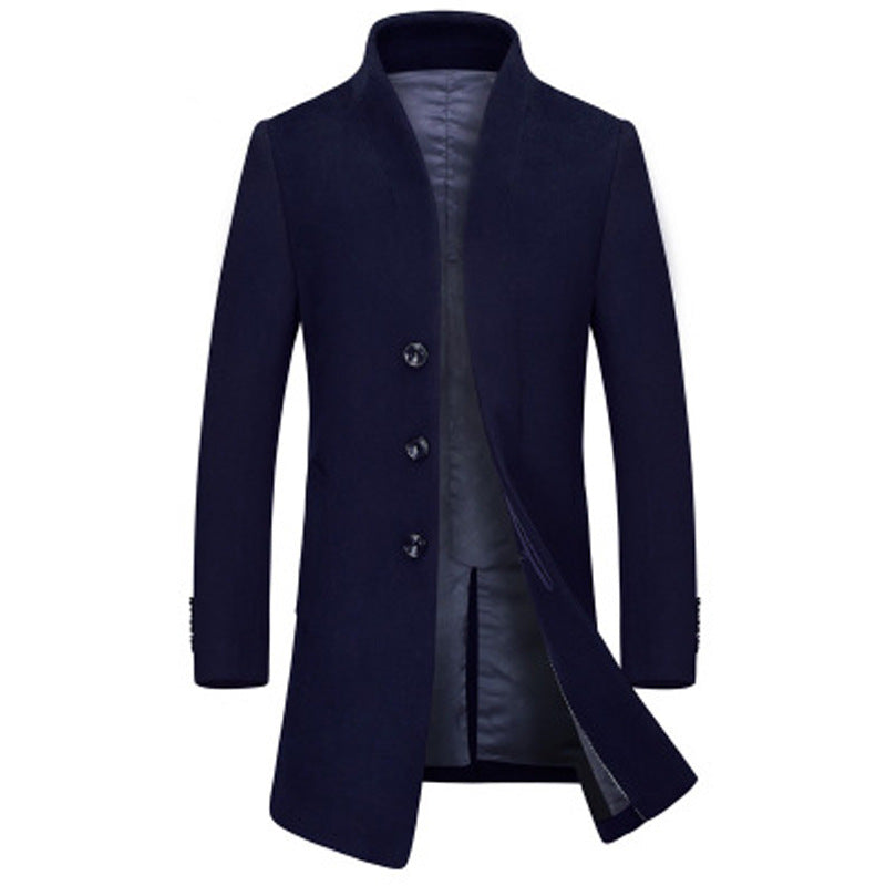 Men's windbreaker plus cotton thick woolen coat batch