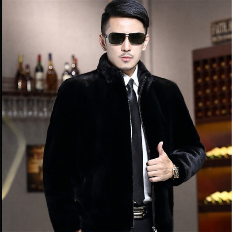 Men's Jacket Mink Fur Jacket