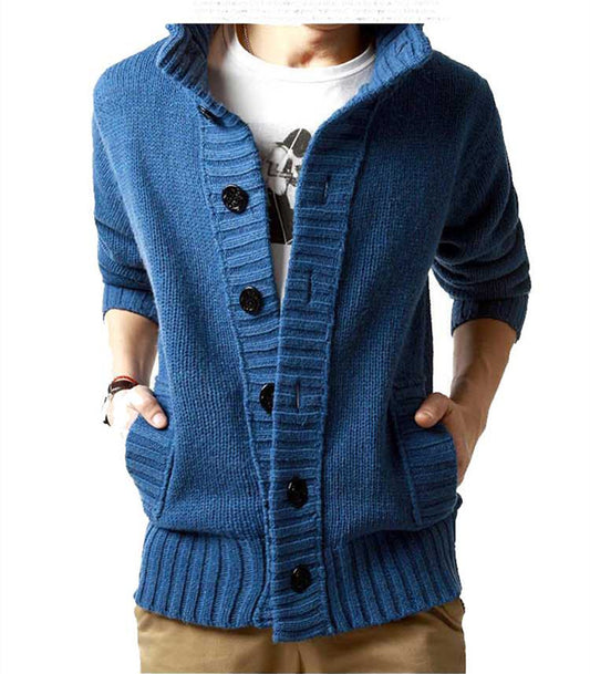 Men's sweaters for autumn and winter new cardigan sweaters