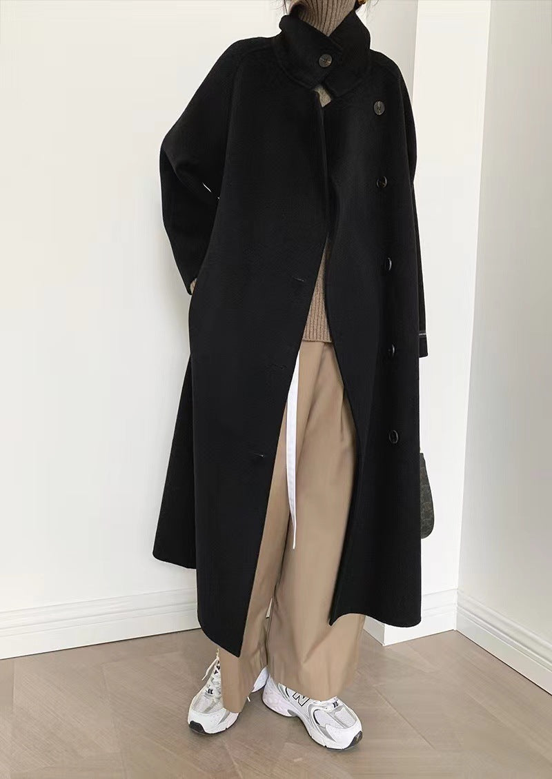 Double sided Cashmere Long Cardigan