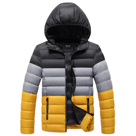 Thick Warm Jacket Casual Trendy Brand Down Padded Jacket