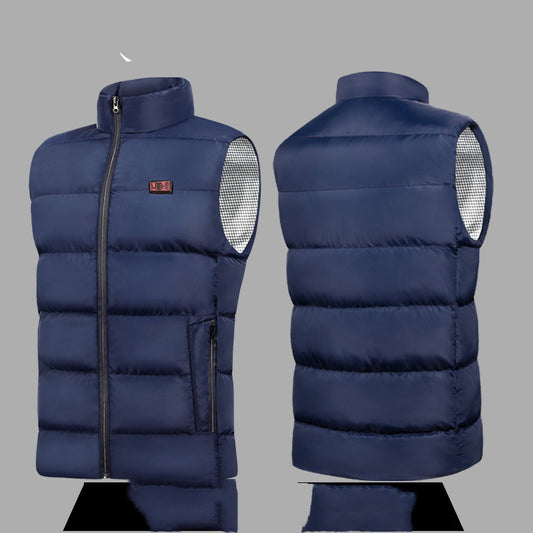 Usb Rechargeable Heating Down Cotton Heating Vest