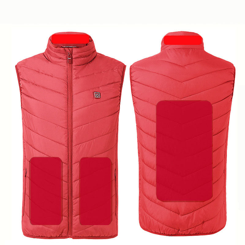 Graphene electric heating vest