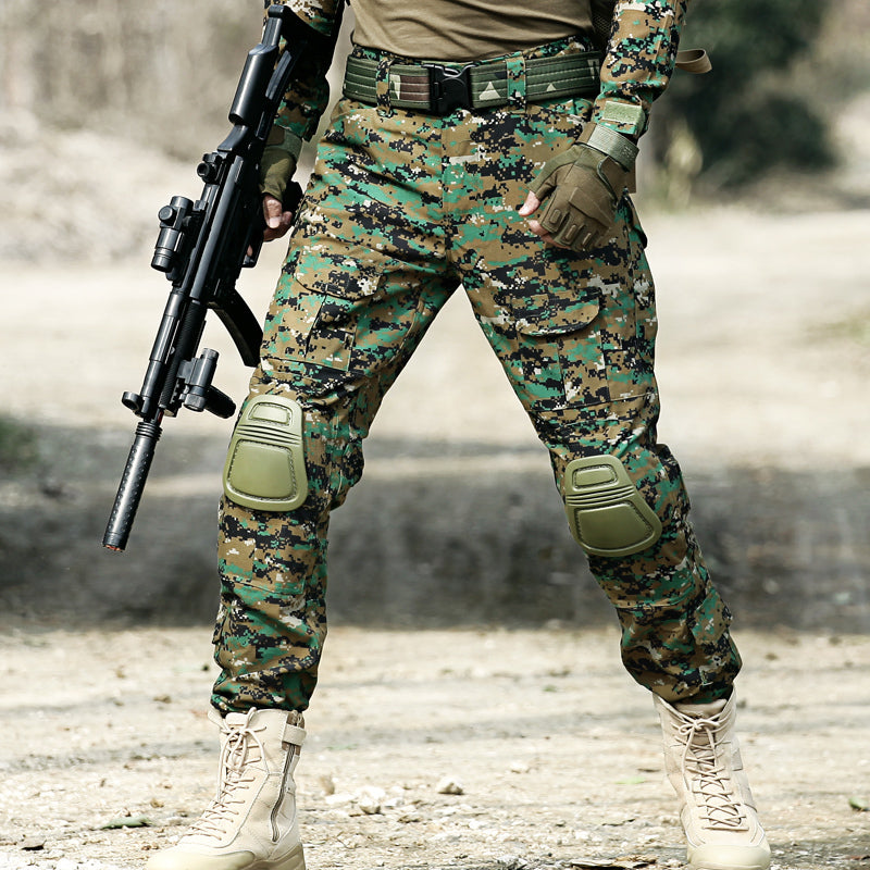 Shield Lang Frog Suit With Camouflage Pants Male