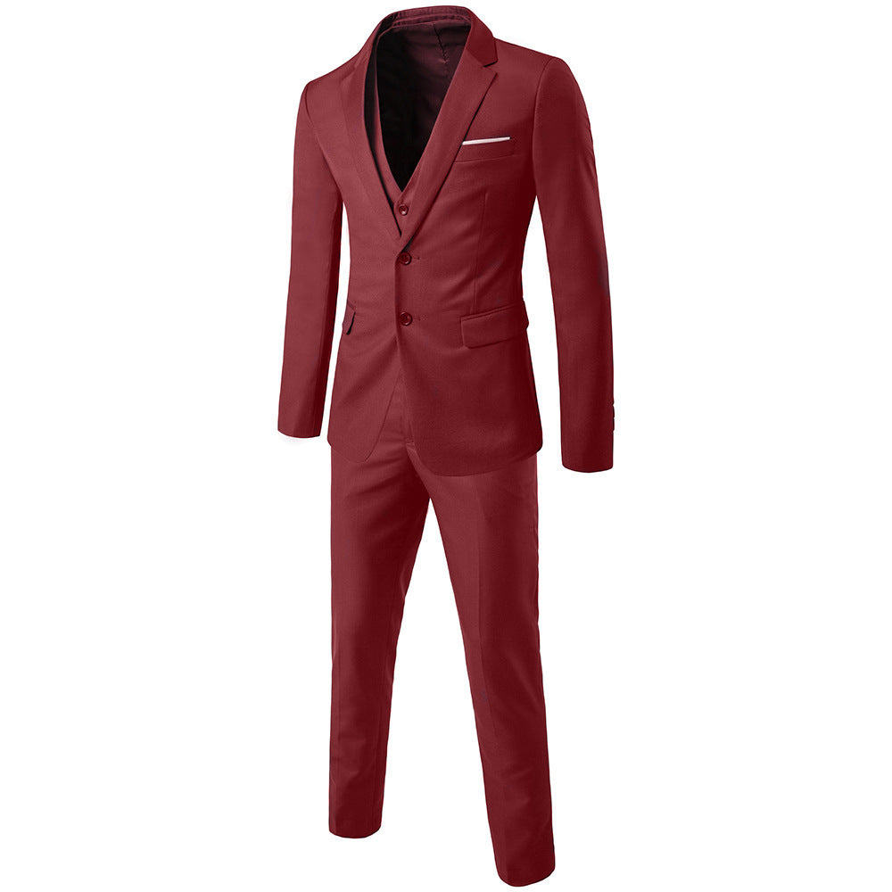 Three piece suit for business and leisure