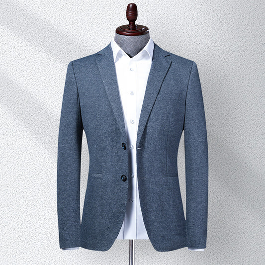Knitted stretch men's suit