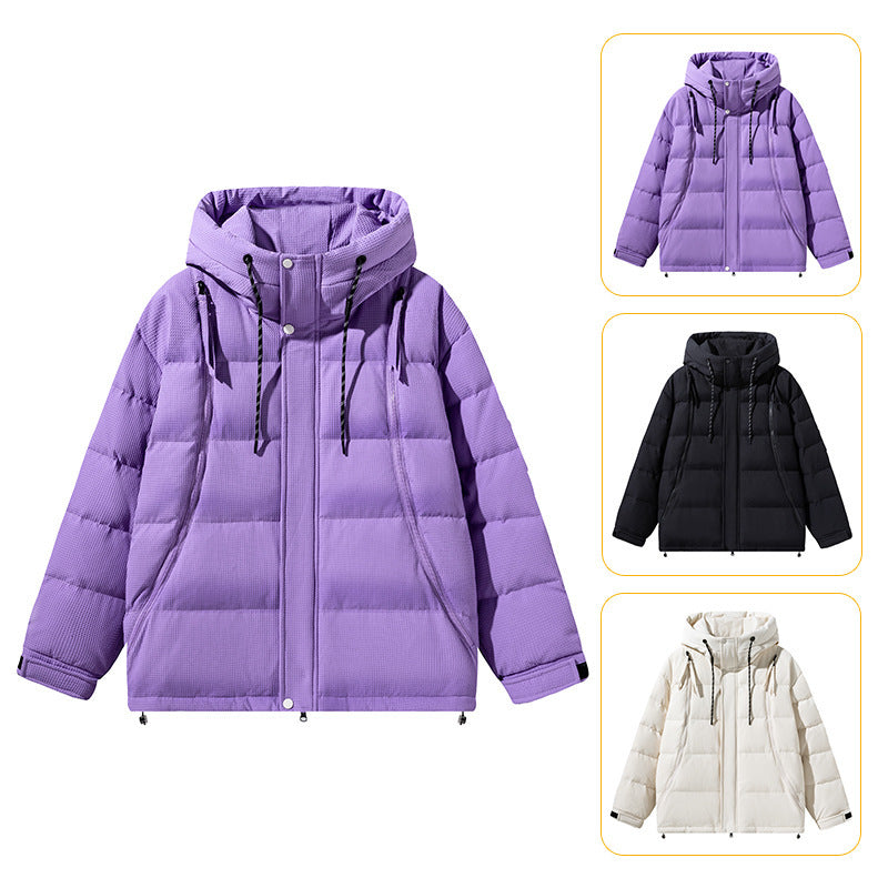 Hooded 90 White Duck Down Jacket Fashion Brand Casual Loose