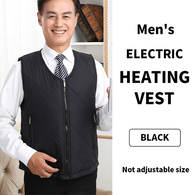 Winter Warm Men Jacket Smart Heated Vest USB Kking Electric