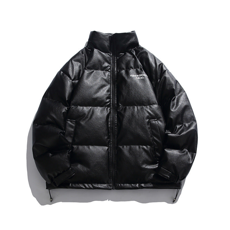 White Duck Down Stand-up Collar Down Jacket Men