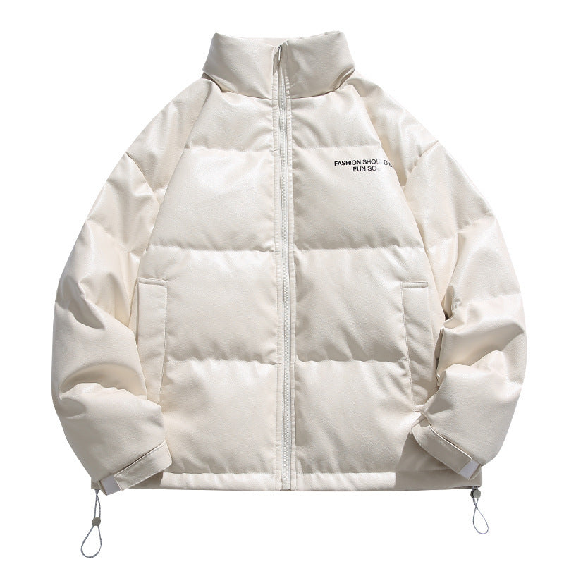 White Duck Down Stand-up Collar Down Jacket Men