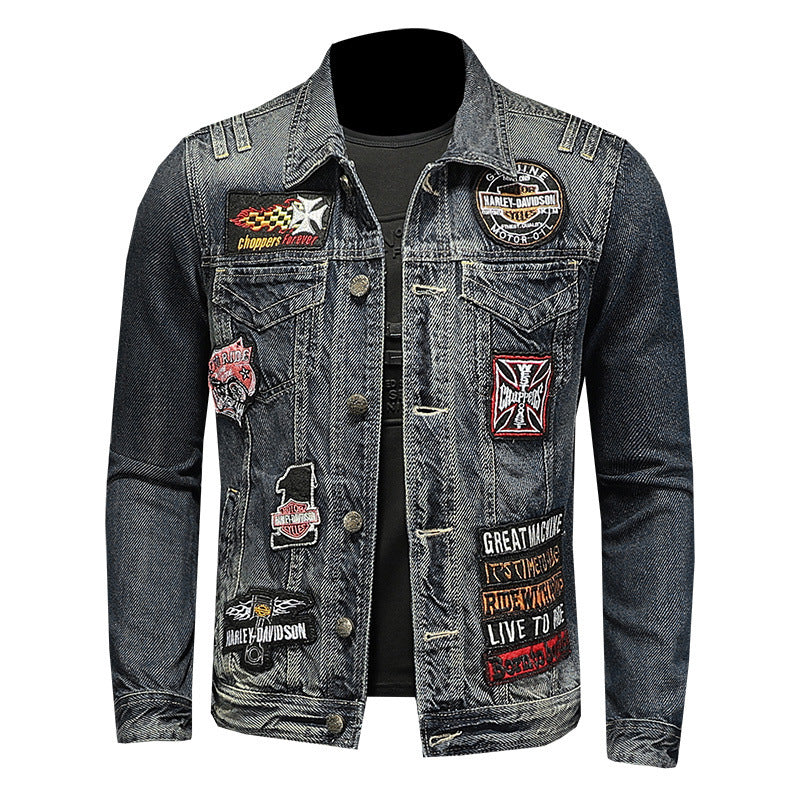 Men's Twill Denim Jacket