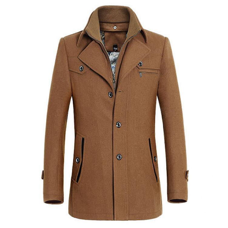 Fleece men's coat