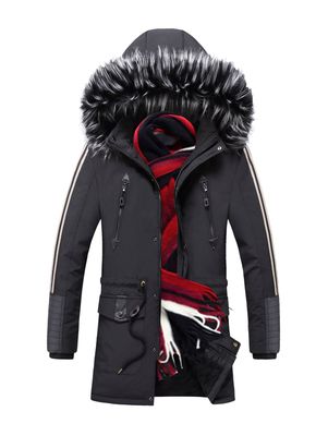 Warme Winterjacke