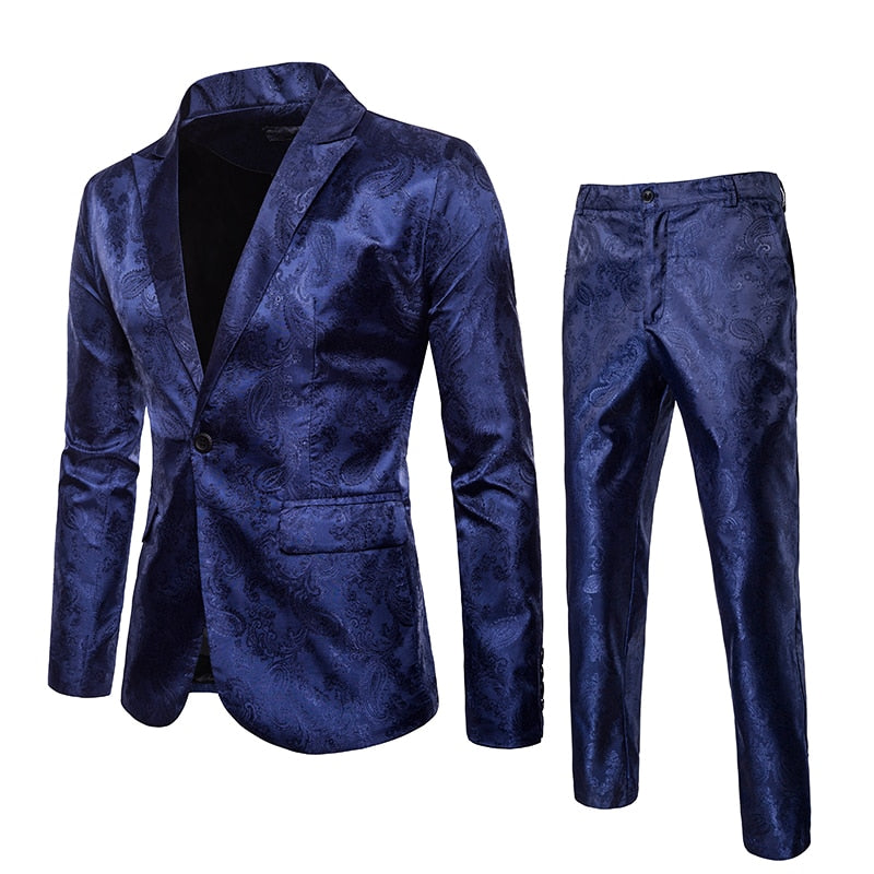 Slim men's suit